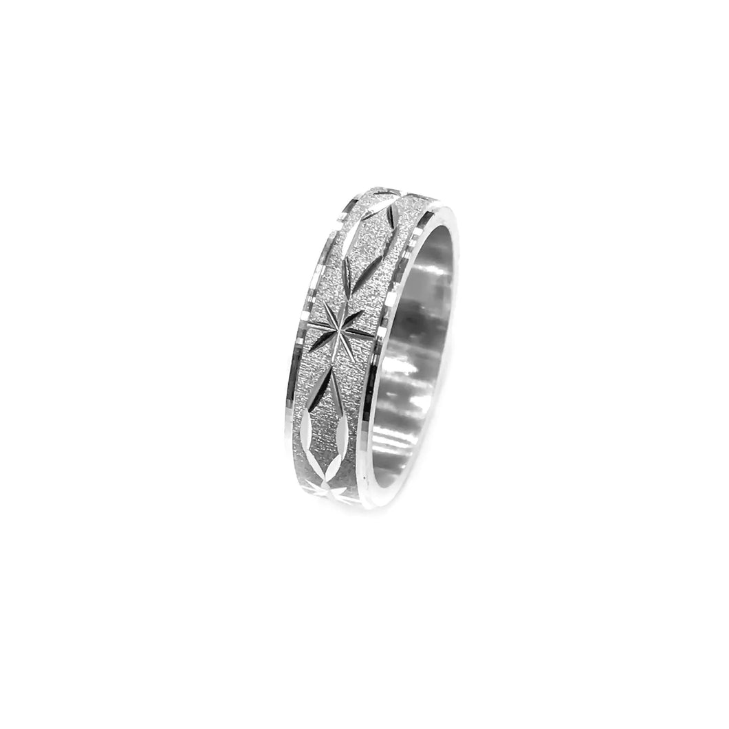 Argollas C/u En Plata 950 Mate Y Brillante