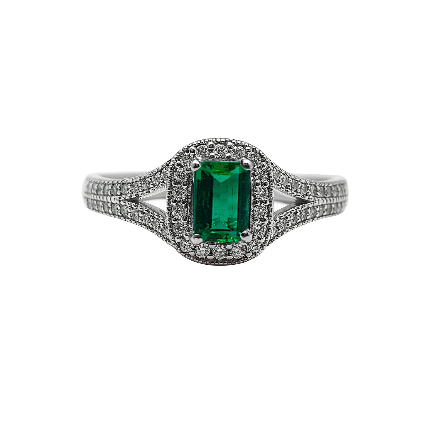 Anillo Marquesa al Bicel de Esmeralda
