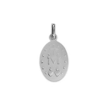 Cargar imagen en el visor de la galería, Dije Medalla Virgen De Los Milagros Plata 925 Bebe Niñ@
