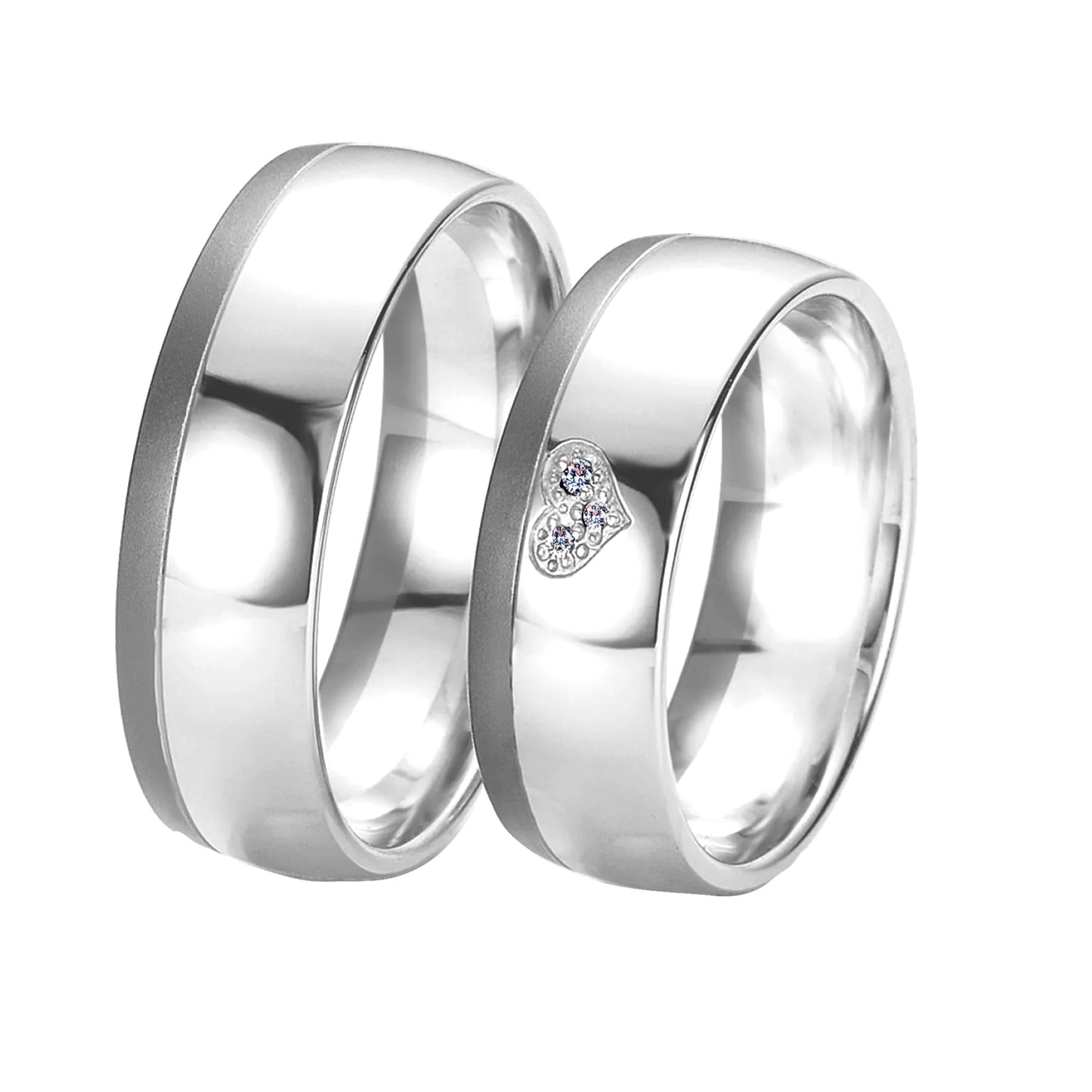 Argolla De Matrimonio En Plata 950 Con Grabado, Estuche