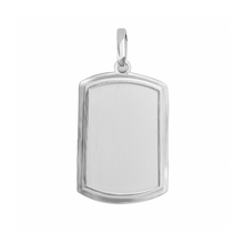 Cargar imagen en el visor de la galería, Placa, Dije En Plata 950 Para Grabar
