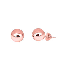 Cargar imagen en el visor de la galería, Aretes Topos Oro 18k Bola  Sistema Mariposa
