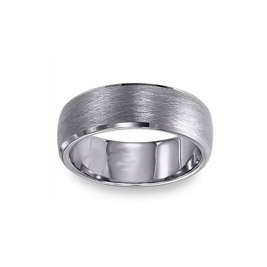 Argolla Matrimonio Hombre plata