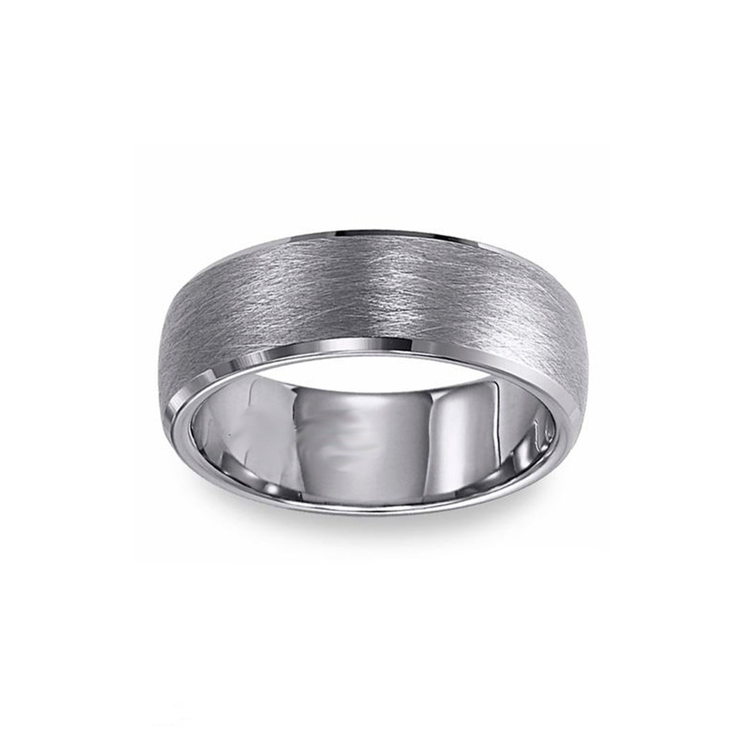 Argolla Matrimonio Hombre plata