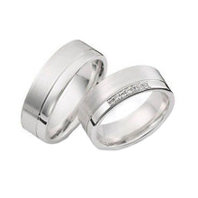 Cargar imagen en el visor de la galería, Argollas De Matrimonio Compromiso Plata .925 O 950 C/u Joya
