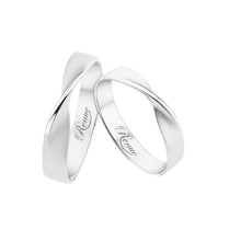 Cargar imagen en el visor de la galería, Argolla De Matrimonio Plata 950 C/u
