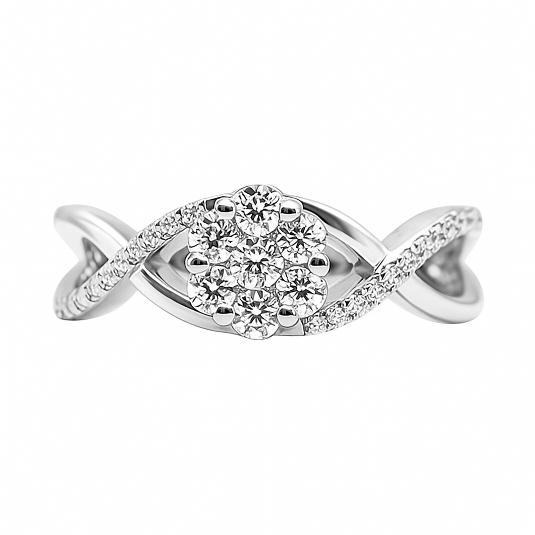 Anillo Nudo de  Flor