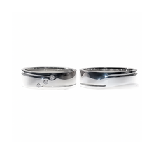 Cargar imagen en el visor de la galería, Argolla De Boda En Plata Precio Por Unidad + Estuche + Envio
