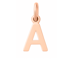 Cargar imagen en el visor de la galería, Dije Letra , Inicial Nombre en Arial Rounded mt  Oro 18K
