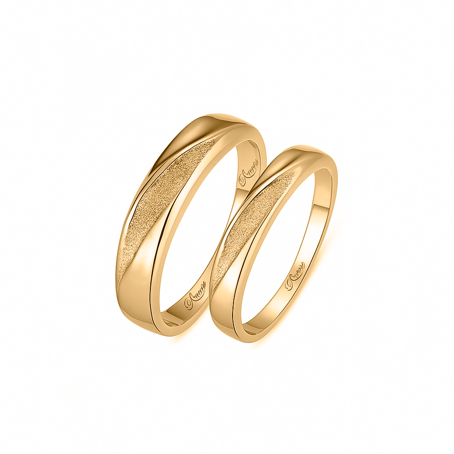 Argolla De Matrimonio Oro Amarillo 18k C/u