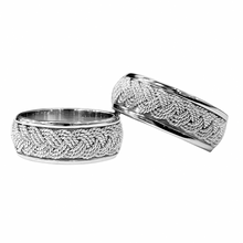 Cargar imagen en el visor de la galería, Argolla De Boda En Plata Precio Por C/u + Estuche + Envio
