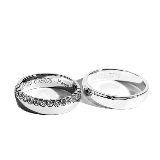 Argolla De Matrimonio Precio x par