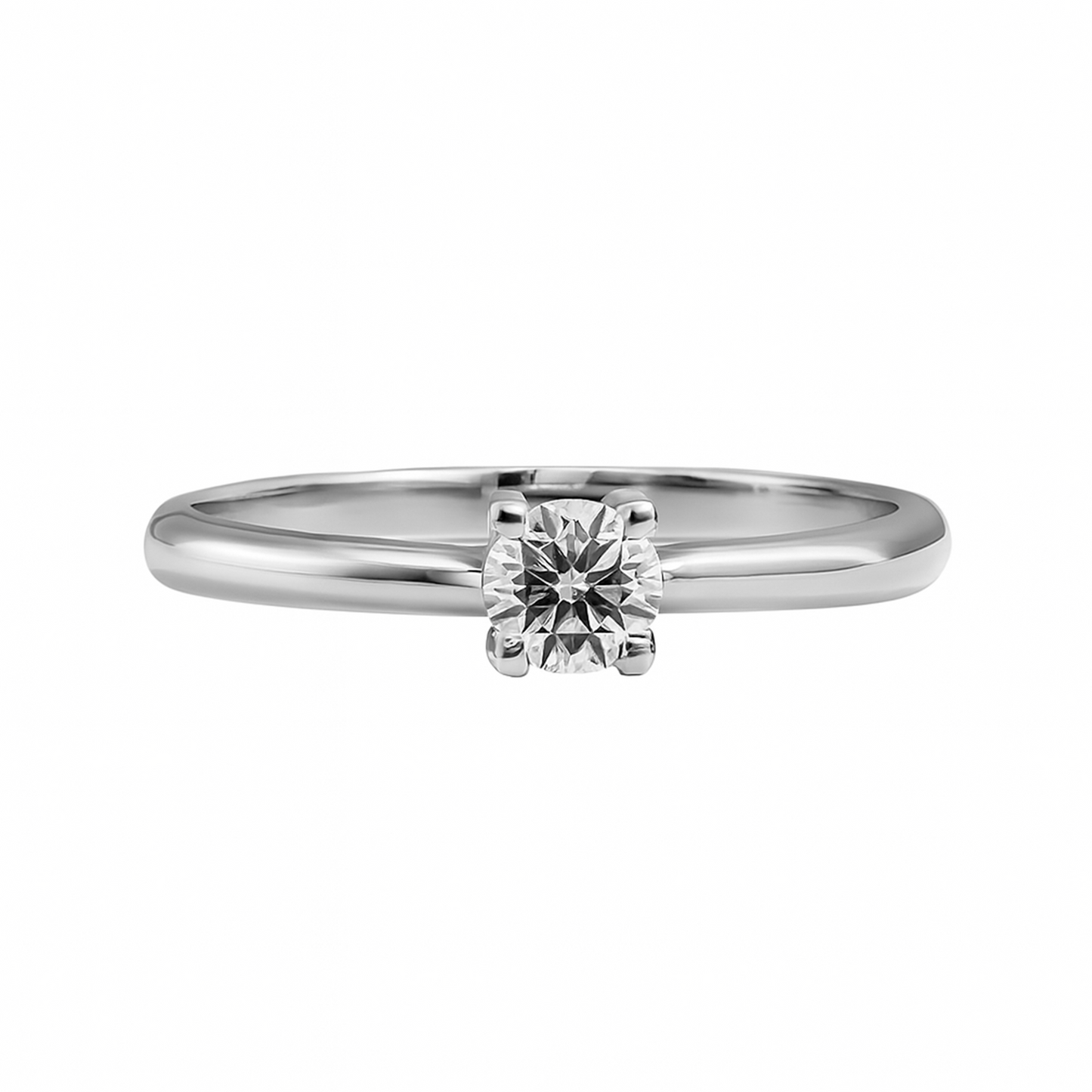 Anillo Solitario De Compromiso