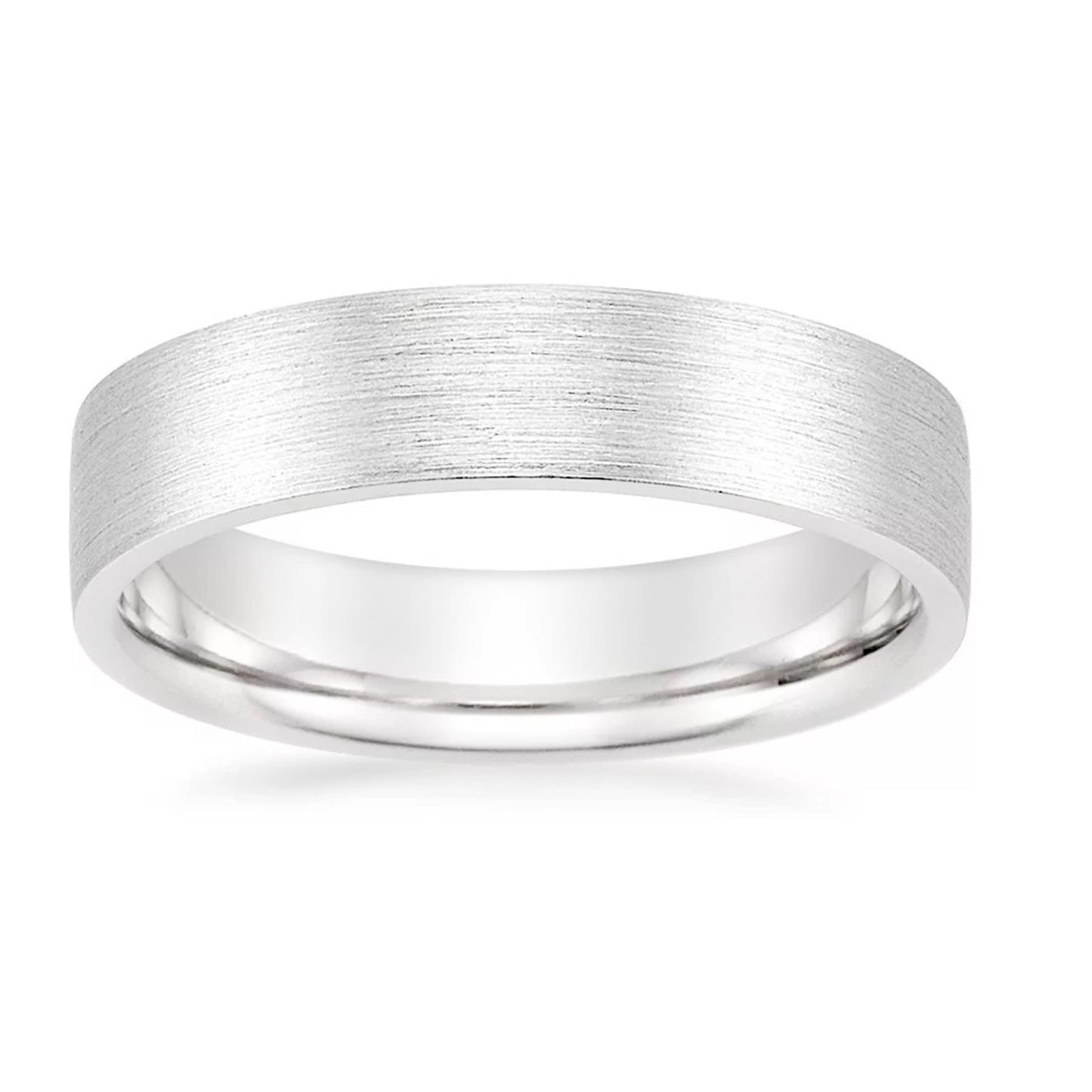Argolla Matrimonio Compromiso Plata C/u .925 Estuche Joya