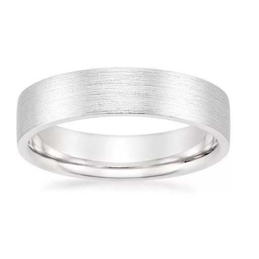 Argolla Matrimonio Compromiso Plata C/u .925 Estuche Joya