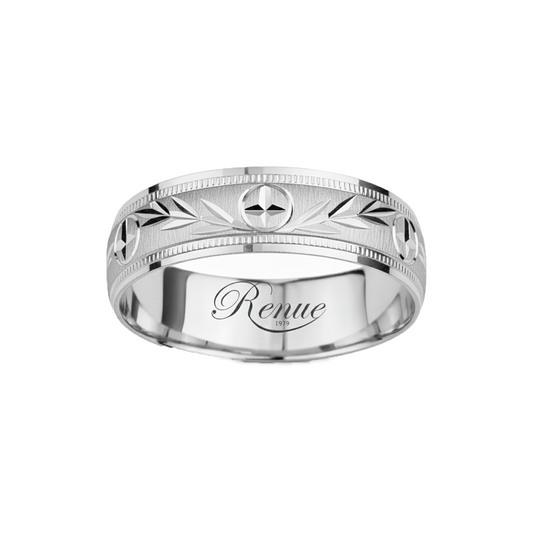 Argolla Compromiso Matrimonio Plata Rodinada Combo