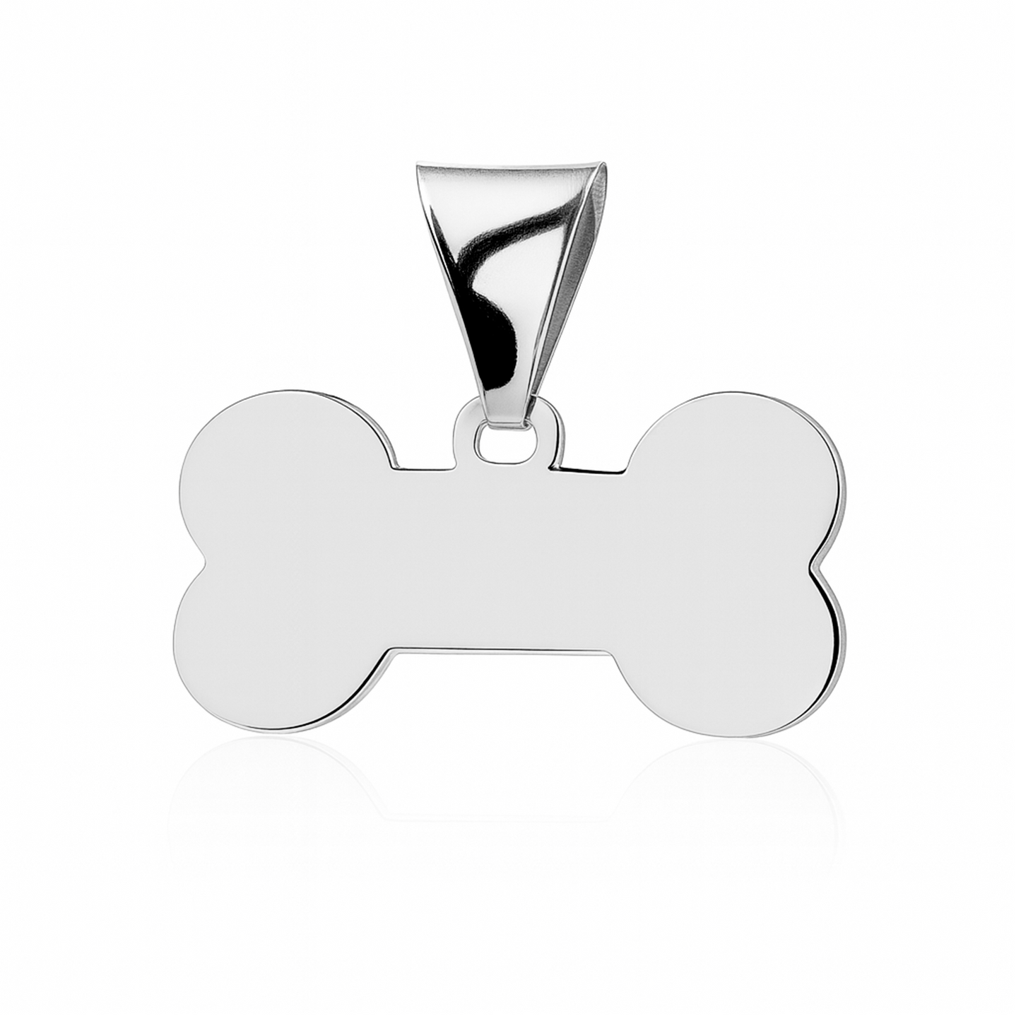 Placa Hueso , Dije En Plata 925 Para Grabar