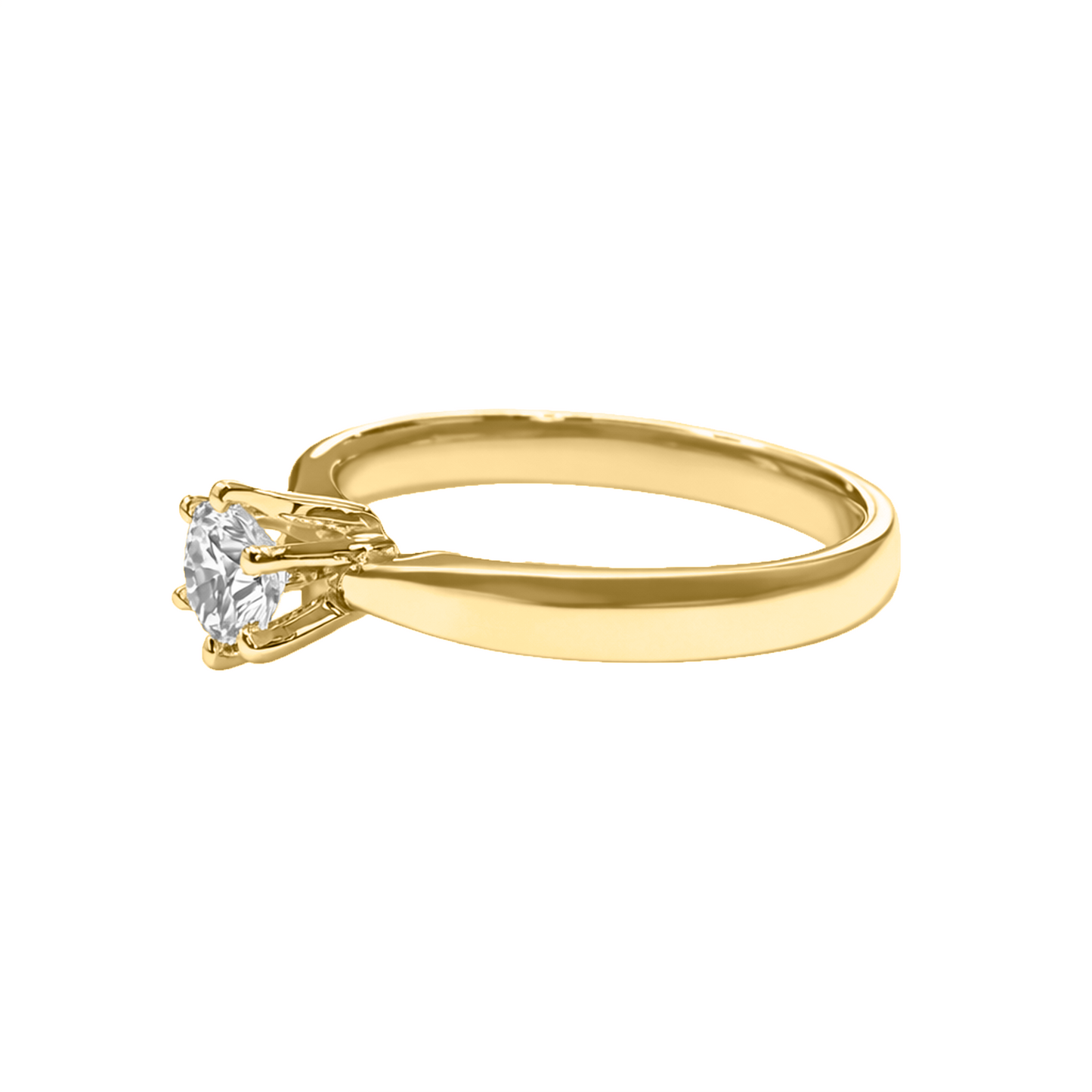 Anillo Compromiso, Matrimonio Oro 18k Estuche + Grabado