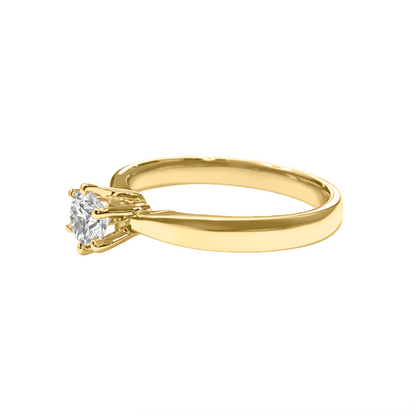 Anillo Compromiso, Matrimonio Oro 18k Estuche + Grabado