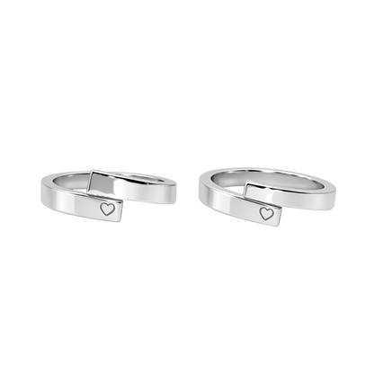 Argolla Para Matrimonio en Plata personalizados