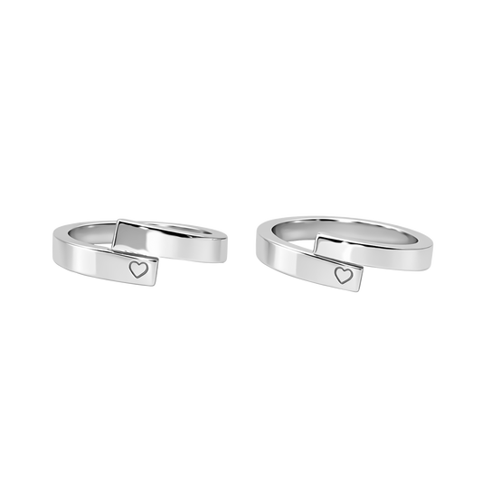 Argolla Para Matrimonio en Plata personalizados