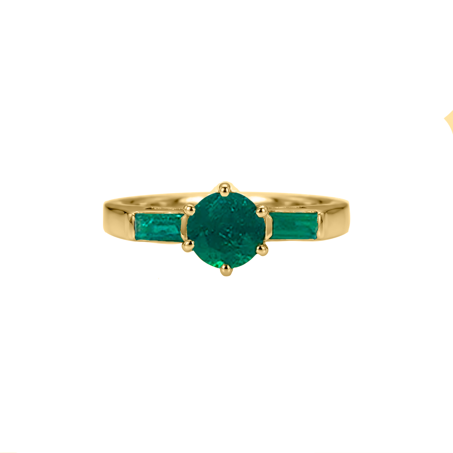 Anillo Oro Amarillo 18k Esm