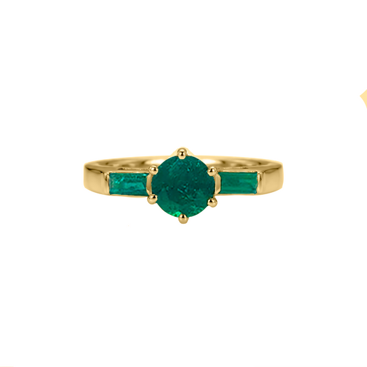 Anillo Oro Amarillo 18k Esm