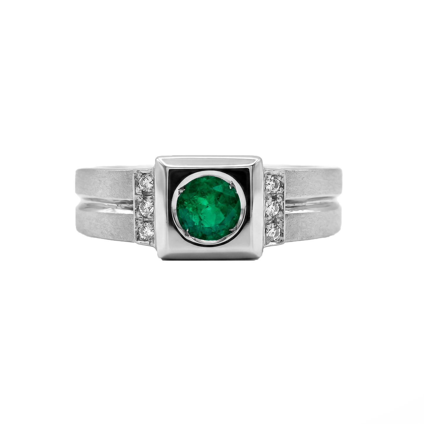 Anillo Cinturón Belt Esmeralda