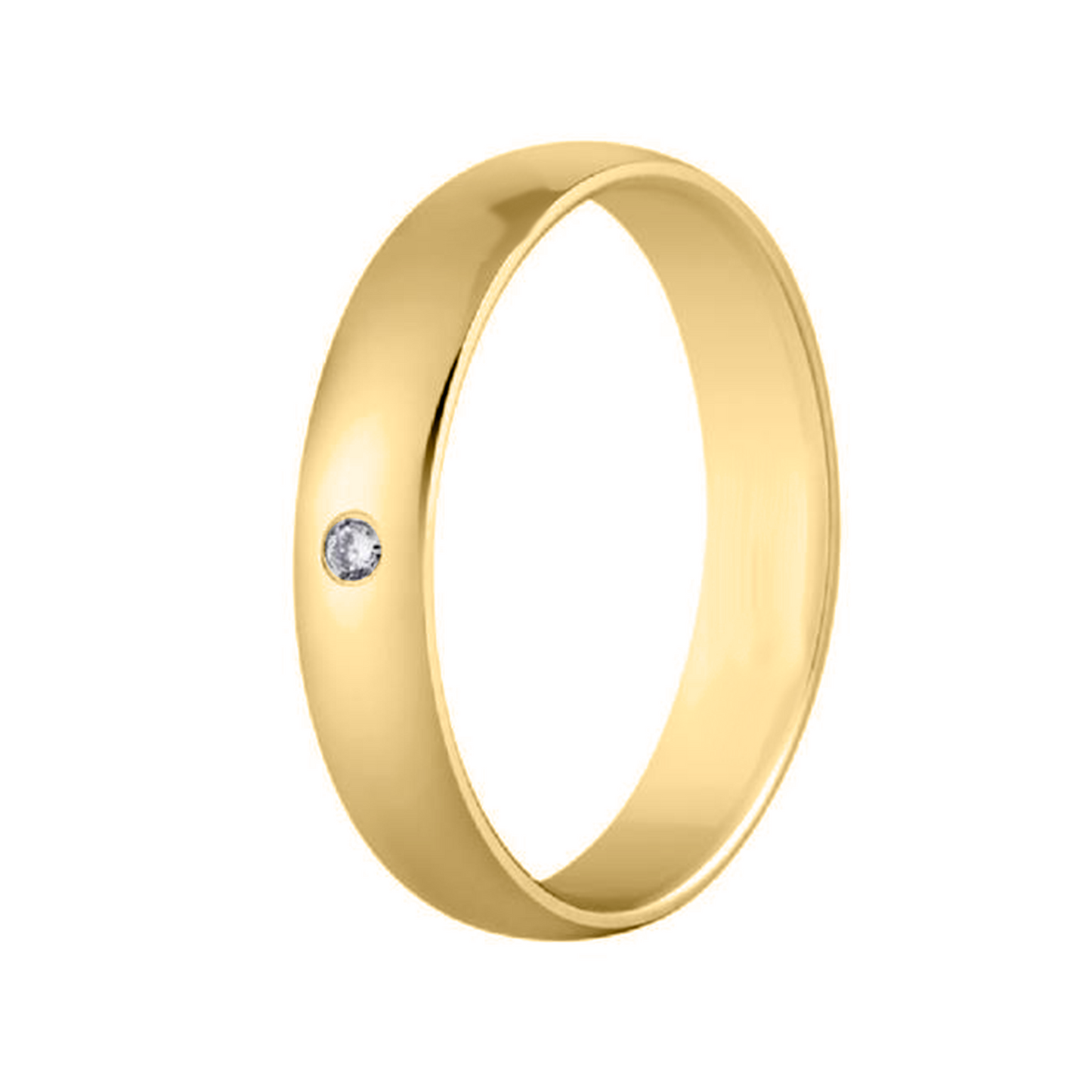 Argolla de Matrimonio sencilla Oro 10k y 14k