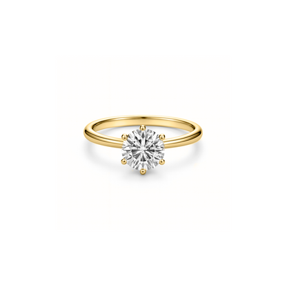 Anillo de Compromiso en Oro 10k