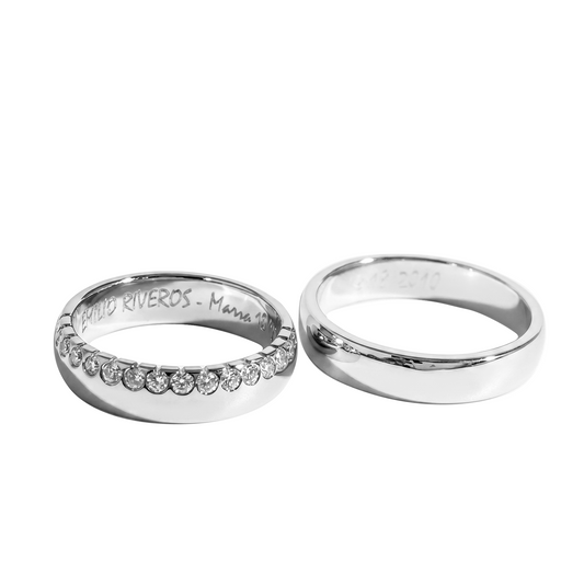 Argolla De Matrimonio Precio x par