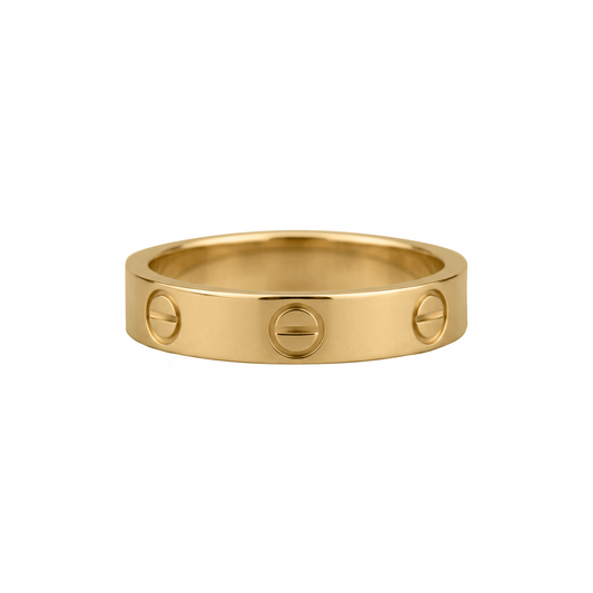 Argolla De Matrimonio modelo clasica en Oro