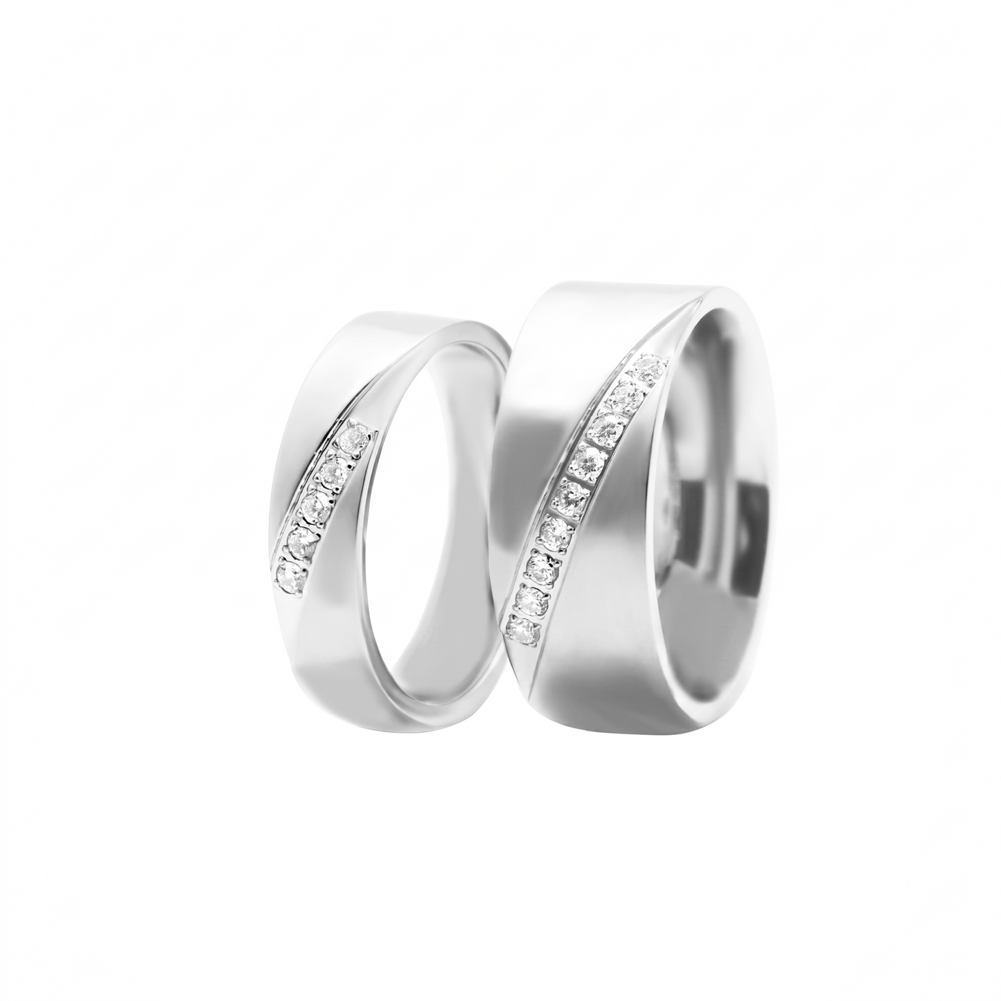 Argollas de Matrimonio Satin Polish Calidad