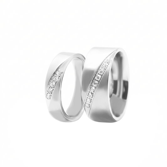 Argollas de Matrimonio Satin Polish Calidad