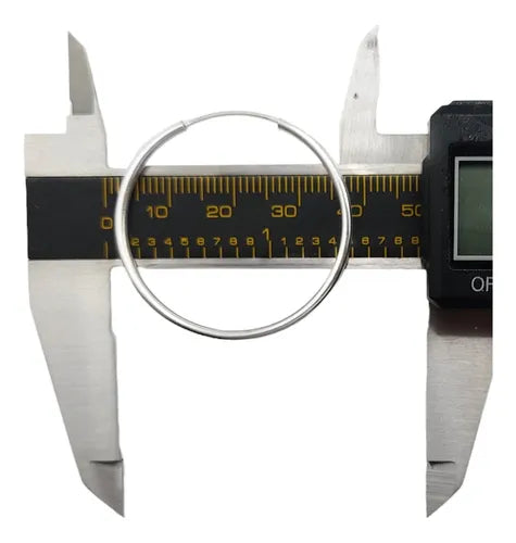 Candongas, Aretes Clásicos En Plata Para Mujer