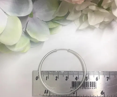 Candongas, Aretes Clasicos Plata Ley 925 Topos Dama, Mujer