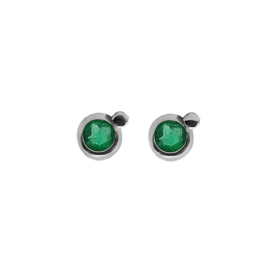 Topos En Oro Blanco 18k Al Bicel Esm 2.5 Mm