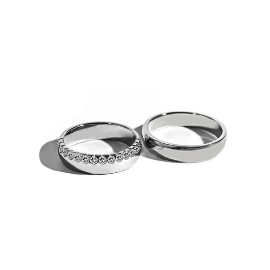 Pareja De Argollas De Matrimonio