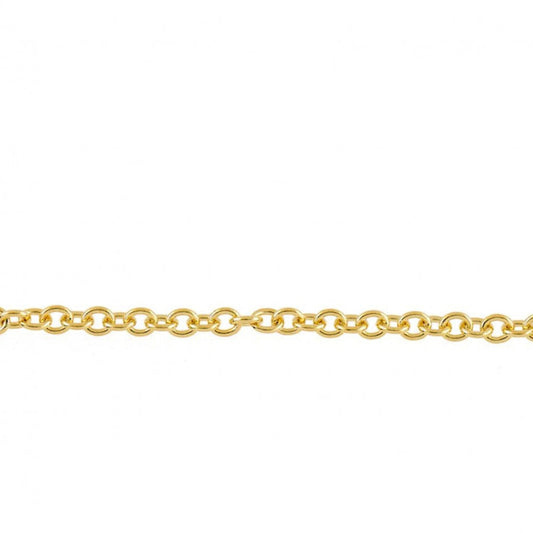 Cadena Estilo Rolón Oro amarillo 18k