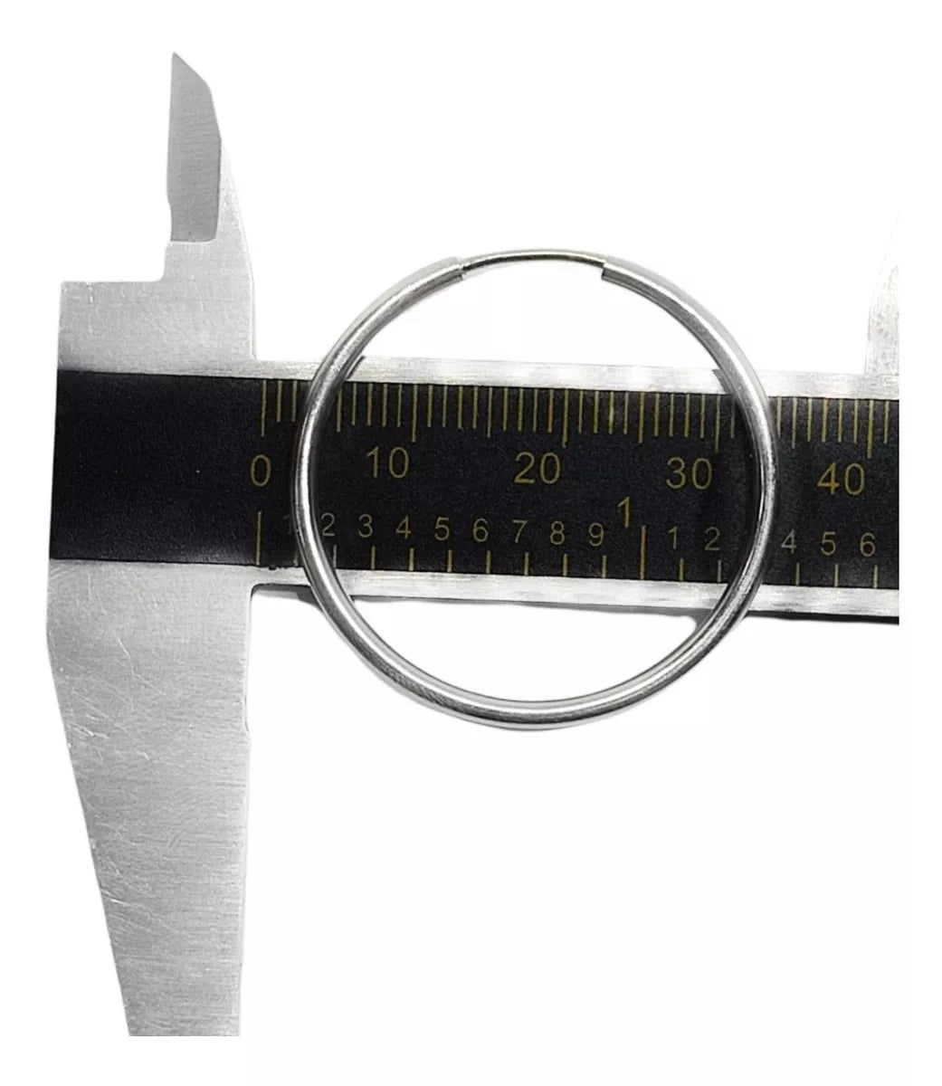 Aretes Candongas en Plata para mujer