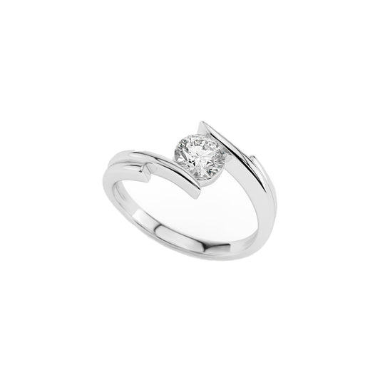 Anillo Compromiso Matrimonio Plata 950