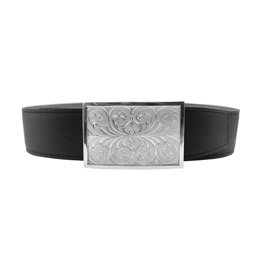 Hebilla Correa en Plata 950 estilo Clint Orms para Caballero