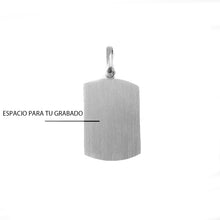 Cargar imagen en el visor de la galería, Placa, Dije En Plata 950 Para Grabar
