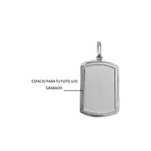 Cargar imagen en el visor de la galería, Placa, Dije En Plata 950 Para Grabar
