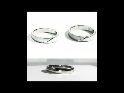 Argolla De Matrimonio Plata + Estuche + Grabado