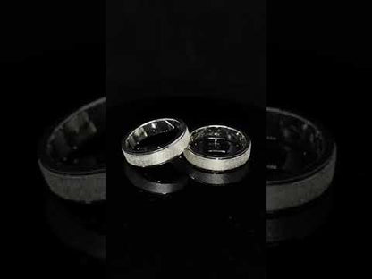 Argollas Plata Matrimonio Compromiso Pareja Aniversario
