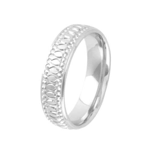 Argolla Matrimonio Compromiso Plata 950 C/u